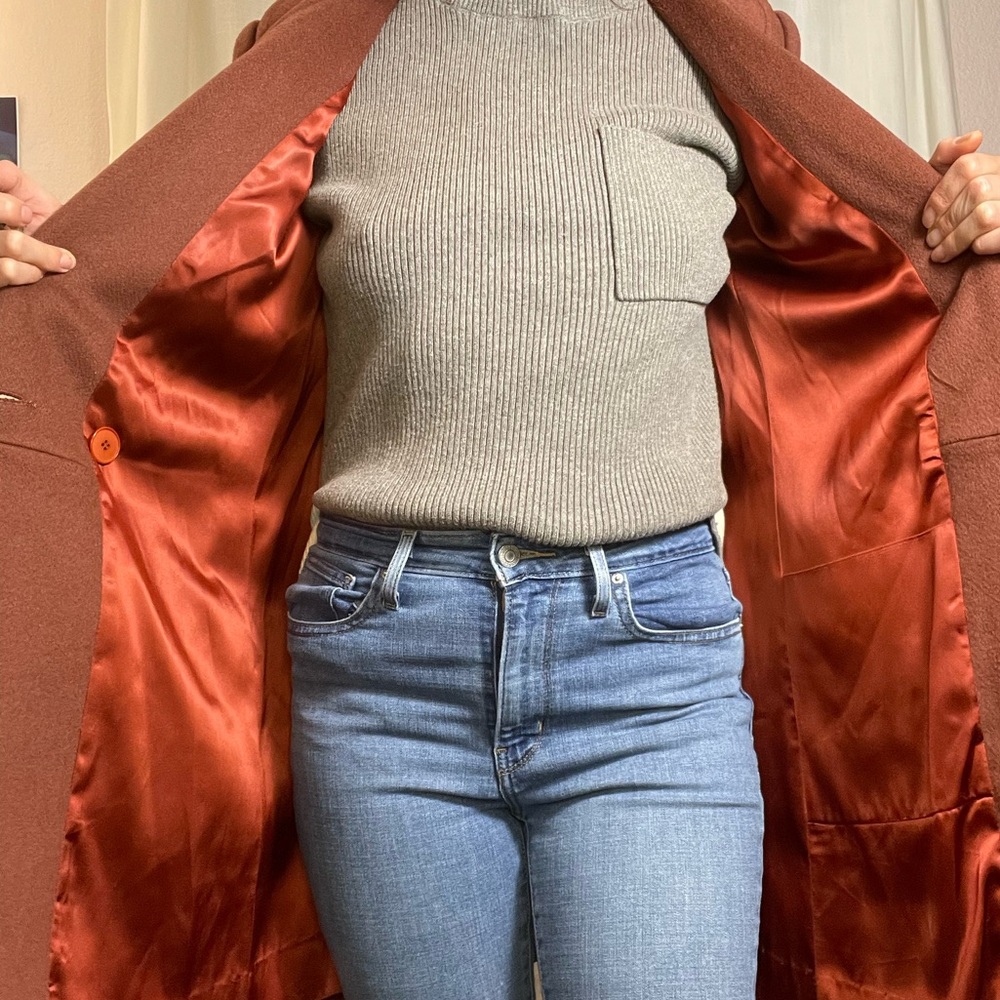 VTG CASSIDY 100% WOOL COAT size 6 - Picture 17 of 17